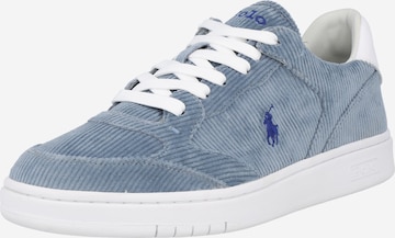 Sneaker low de la Polo Ralph Lauren pe albastru: față