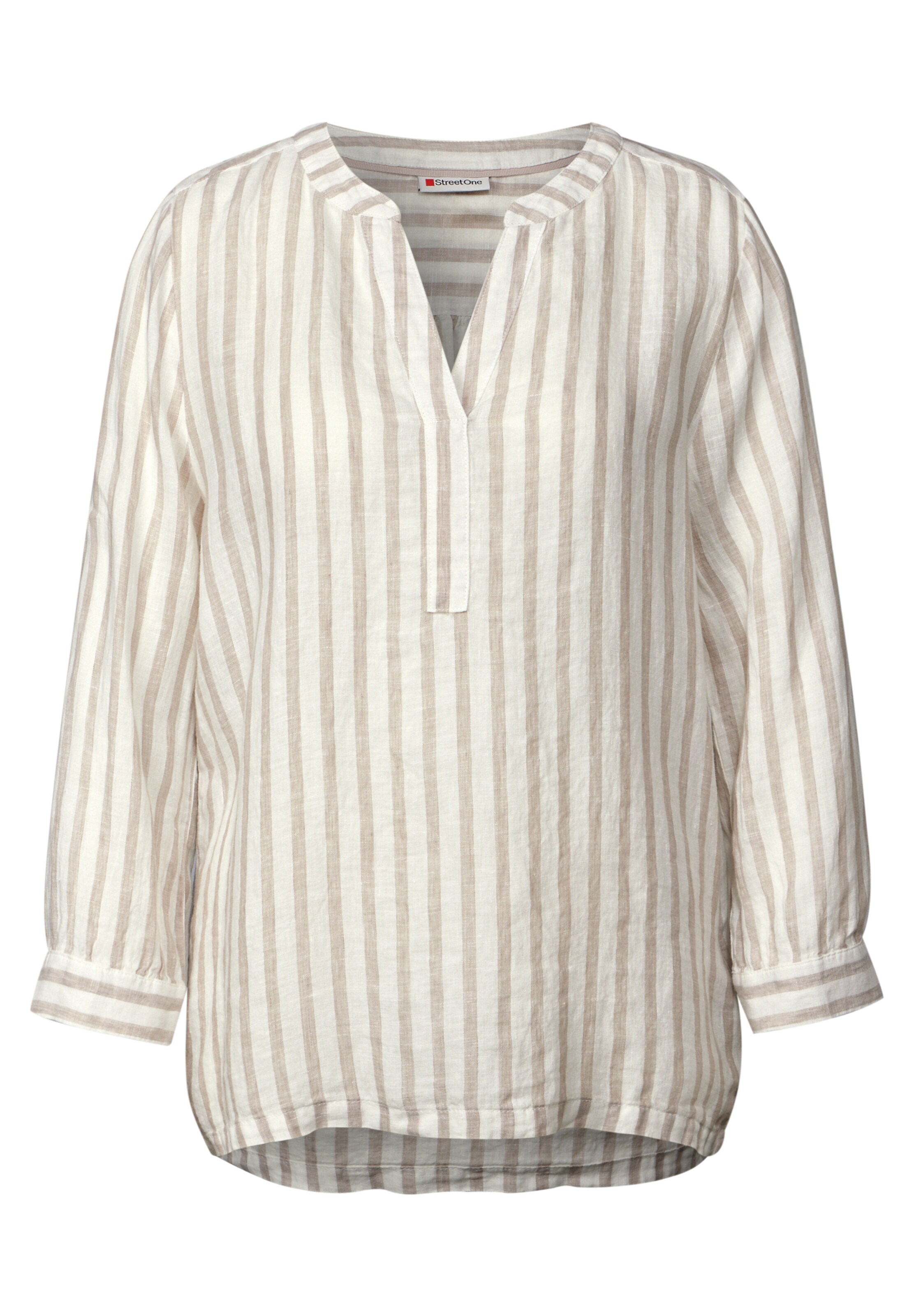 STREET ONE Bluse in Beige: Vorderseite