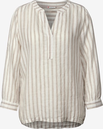STREET ONE Bluse in Beige: Vorderseite