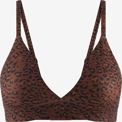 ETAM Bra 'Pure Soft' in 70 in Chocolate / Pueblo / Black, Item view