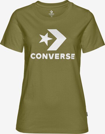 CONVERSE Shirt in Green: front