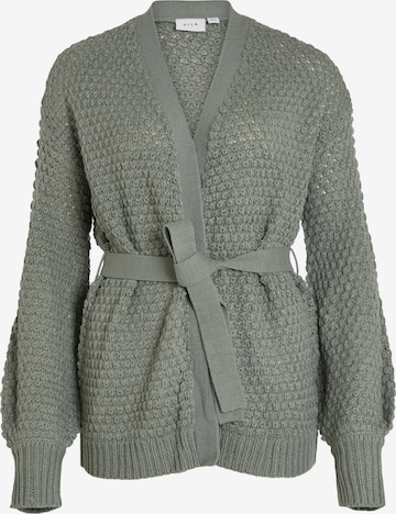 Cardigan 'Liomy' VILA en vert : devant