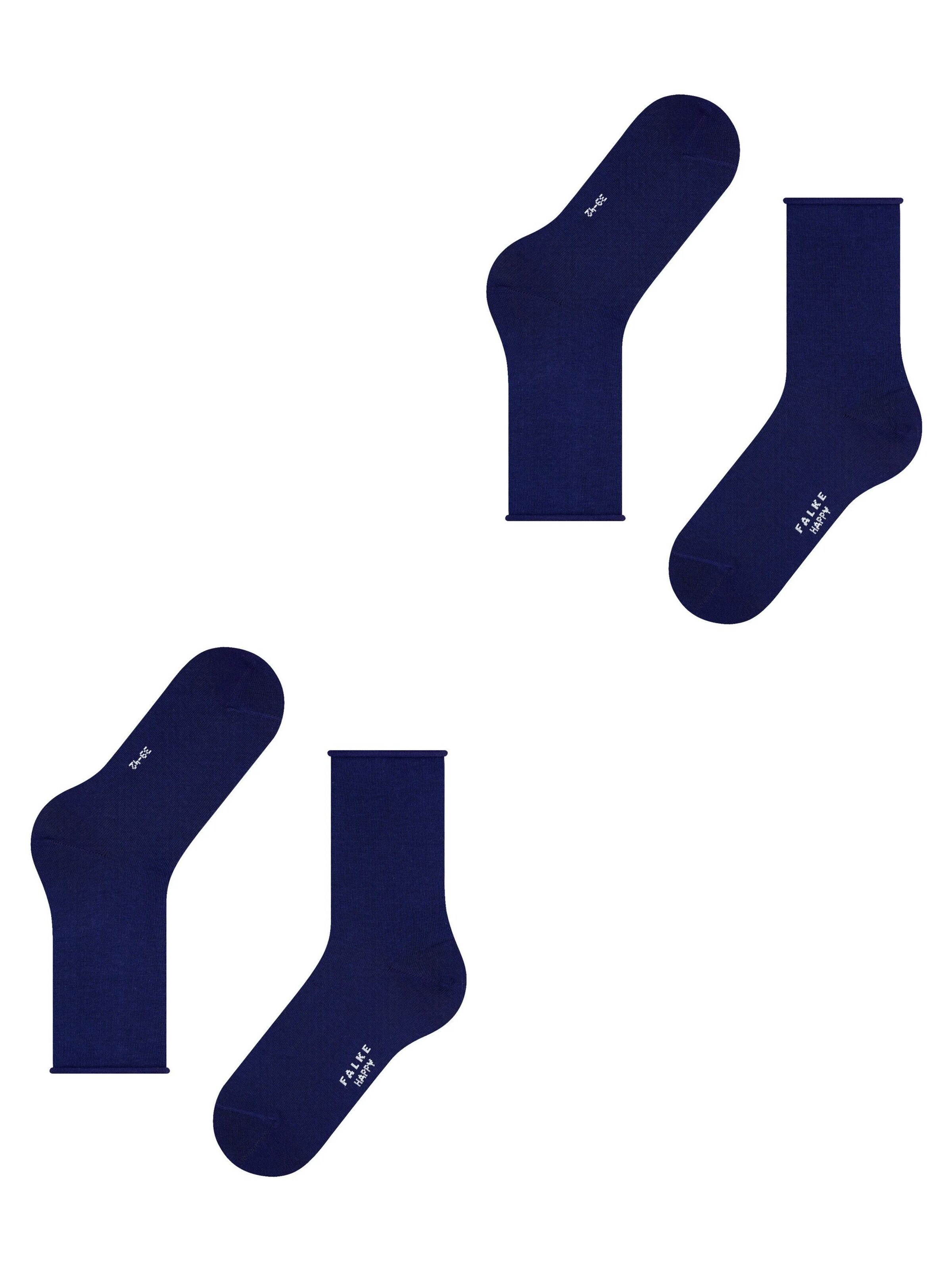 FALKE Socken 'Happy 2-Pack'‌ in Blau