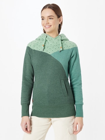 Ragwear Sweatshirt in Green: front