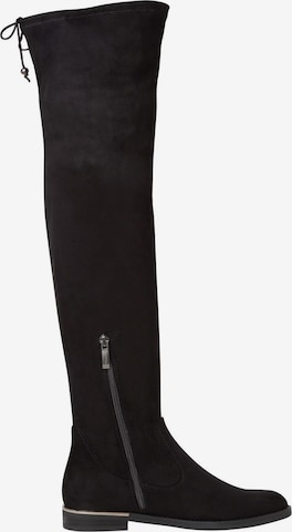 TAMARIS Over the Knee Boots in Black