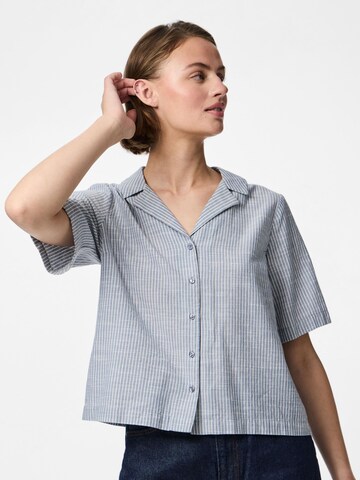 PIECES Blouse 'PCApia' in Blauw