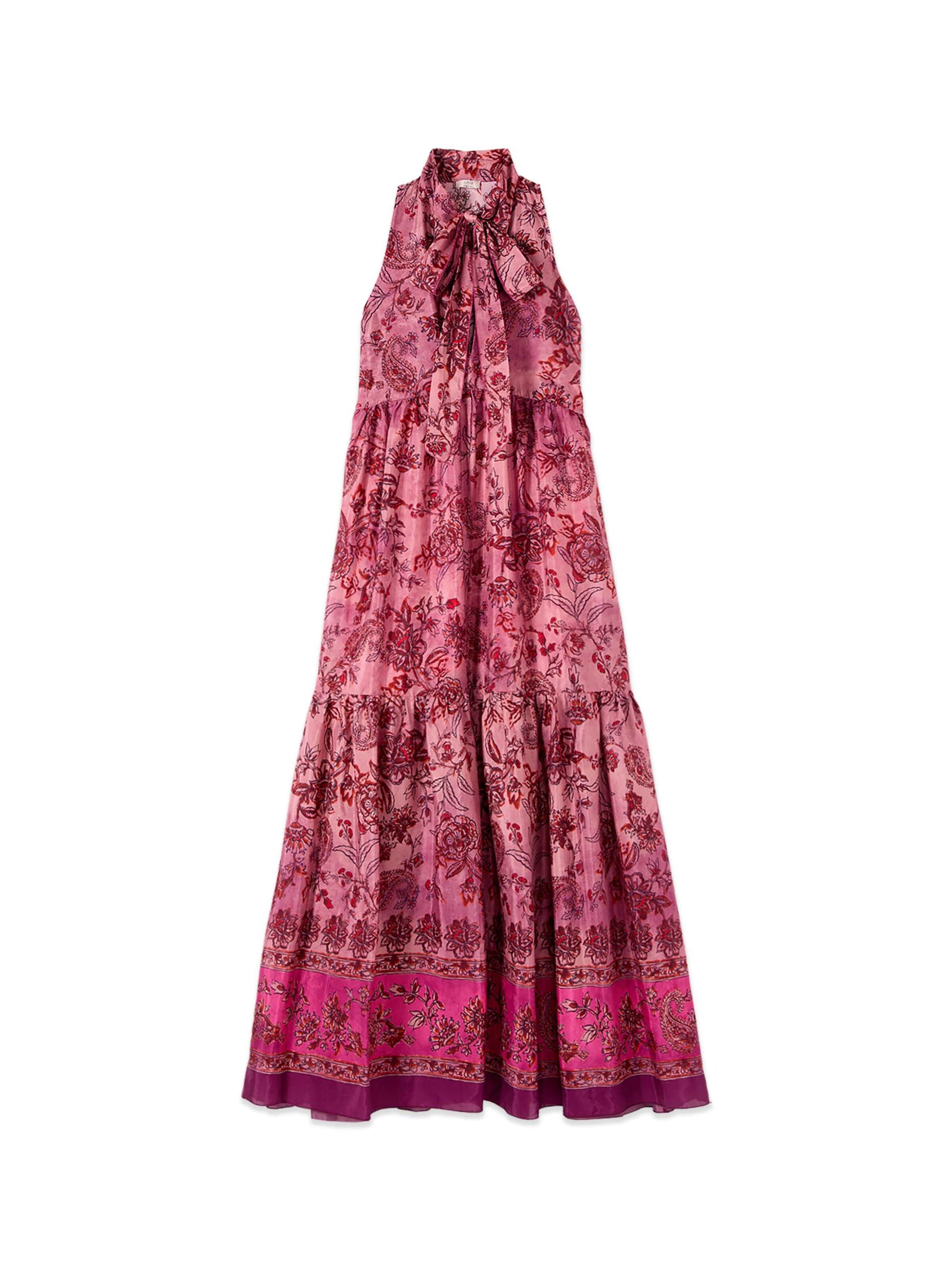 Abito di oltre in rosa: frontale