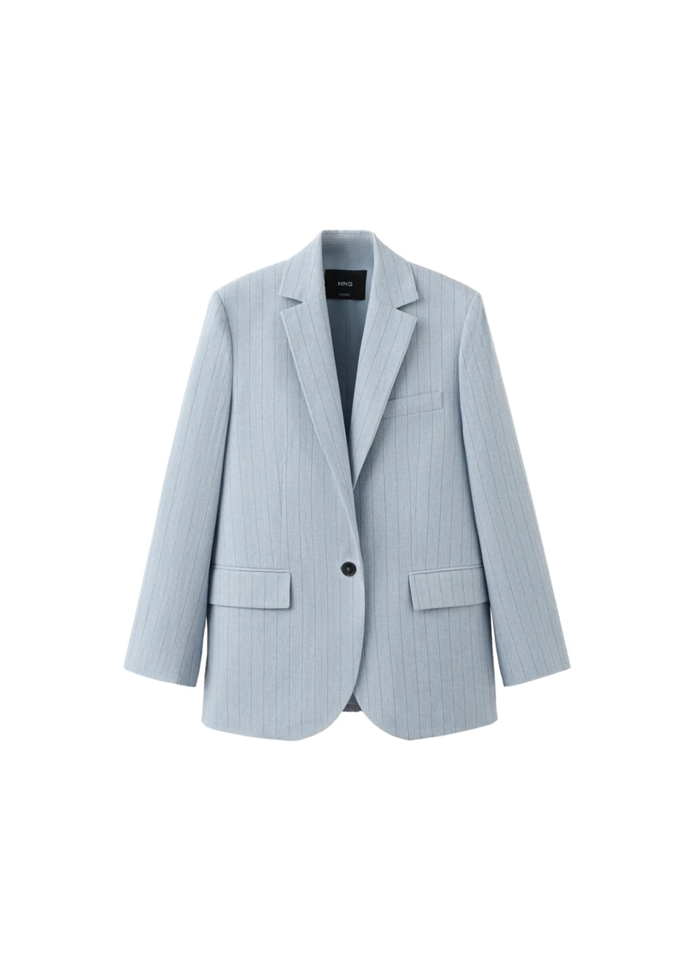 MANGO Blazer 'Pedro' in Blau: Vorderseite