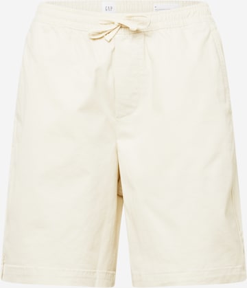 GAP Loosefit Bukser 'ESSENTIAL' i beige: forside