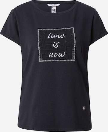 ZABAIONE Shirt 'Au44tumn' in Black: front