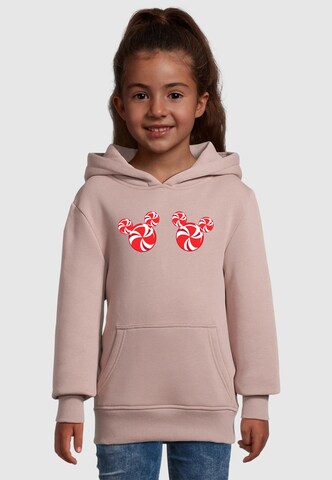 Felpa 'Mickey Mouse - Candies' di ABSOLUTE CULT in rosa: frontale
