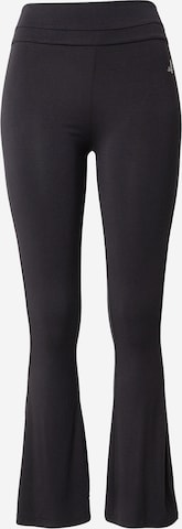 CURARE Yogawear Расклешенный Спортивные штаны в Черный: спереди