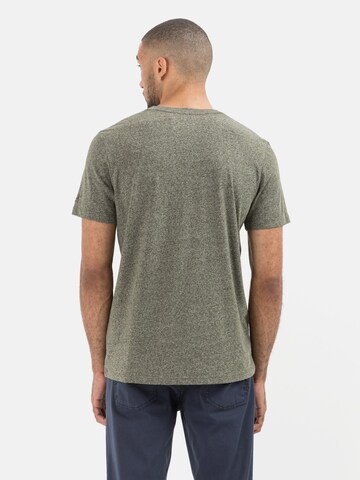 CAMEL ACTIVE Kurzarm T-Shirt aus biologischer Baumwolle in Grün