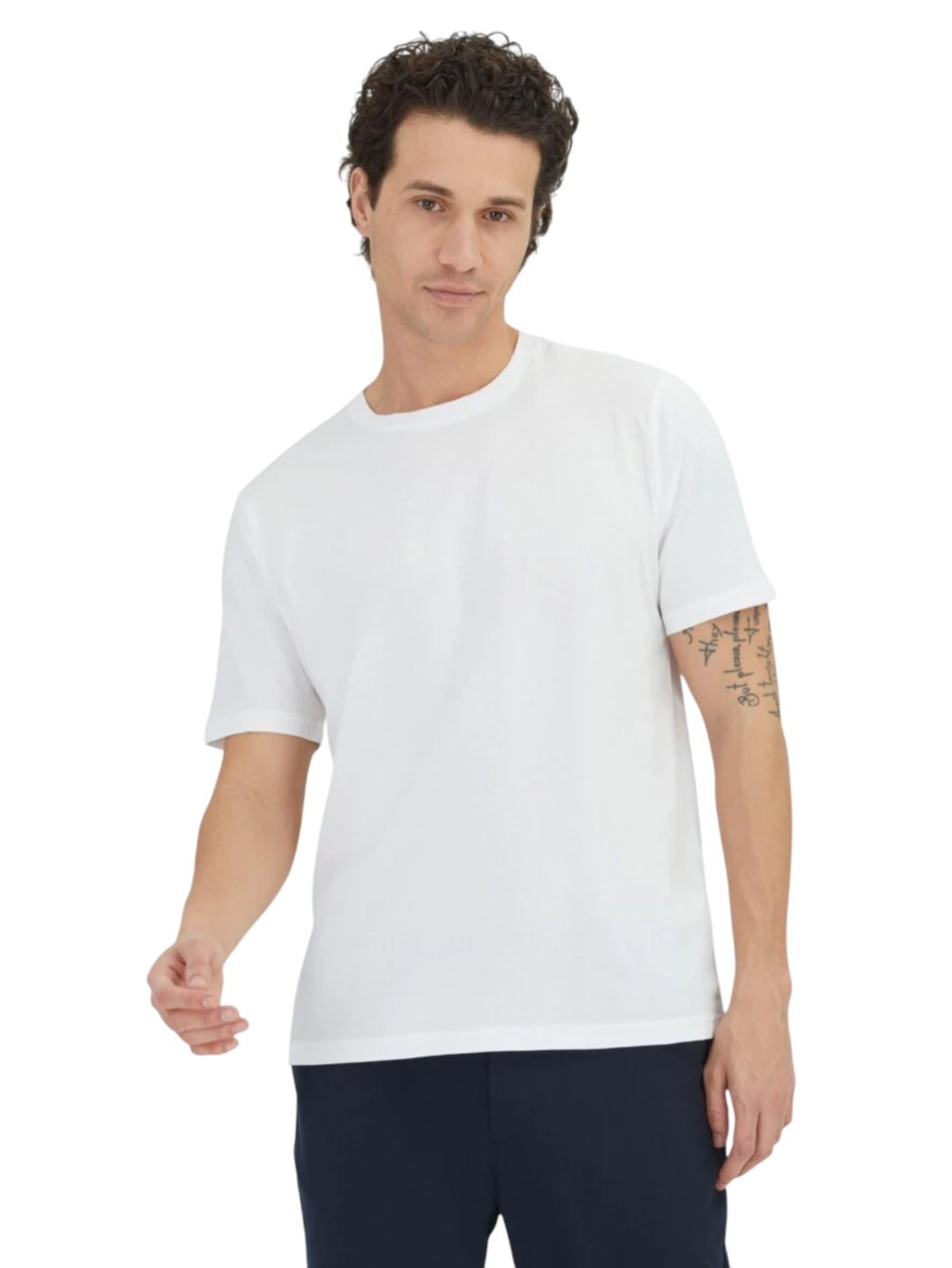 KİP Shirt in Wit: voorkant