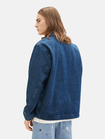 TOM TAILOR DENIM Tussenjas in Blauw