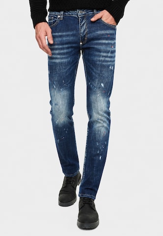 Rusty Neal Slim fit Jeans in Blue: front