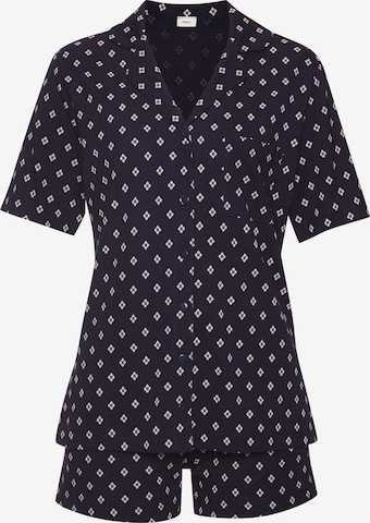s.Oliver Pyjamashortsit värissä sininen: etupuoli