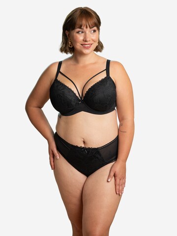SugarShape T-shirt BH 'Vienna' in Zwart