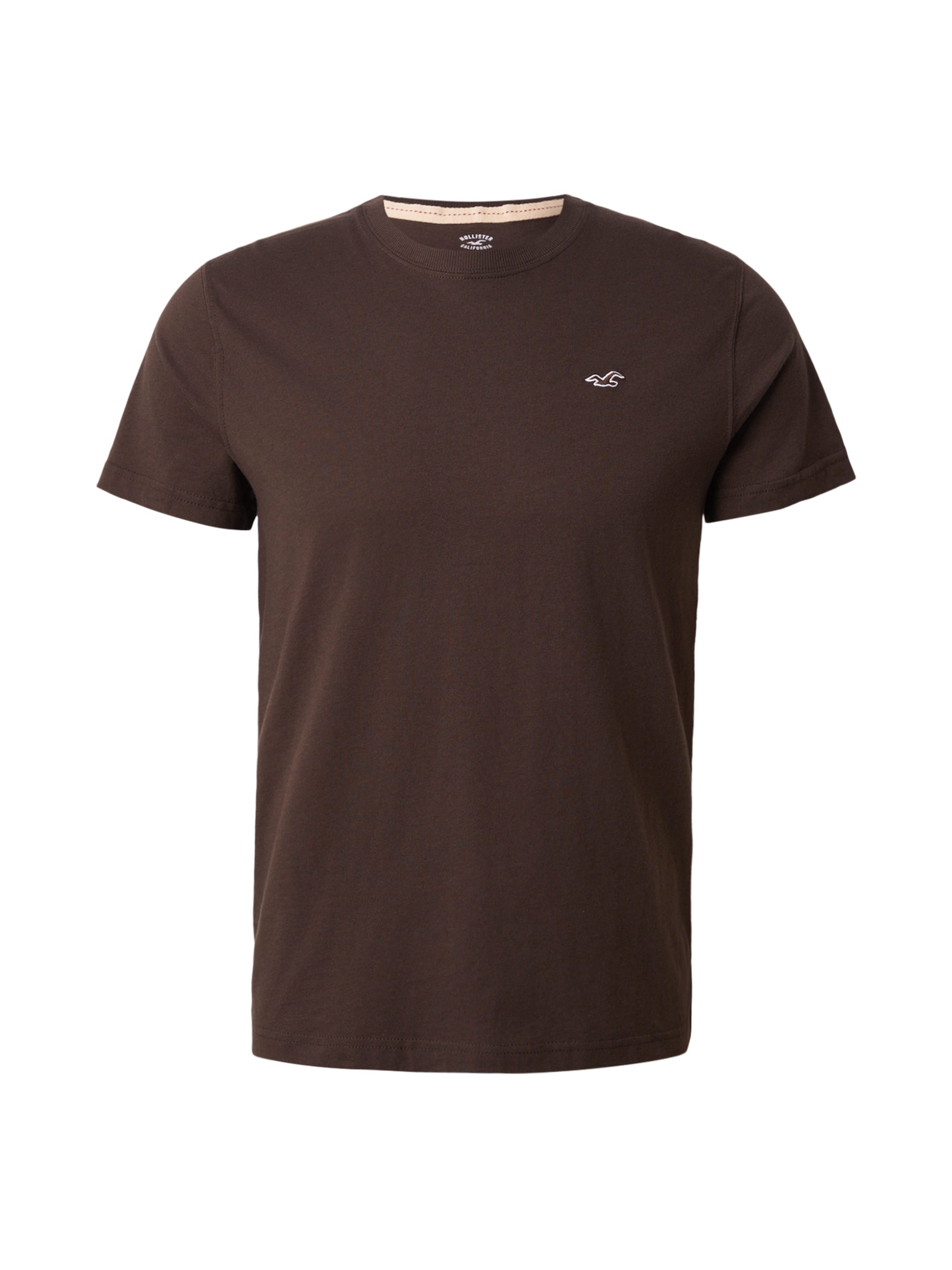 HOLLISTER Shirt in Bruin: voorkant