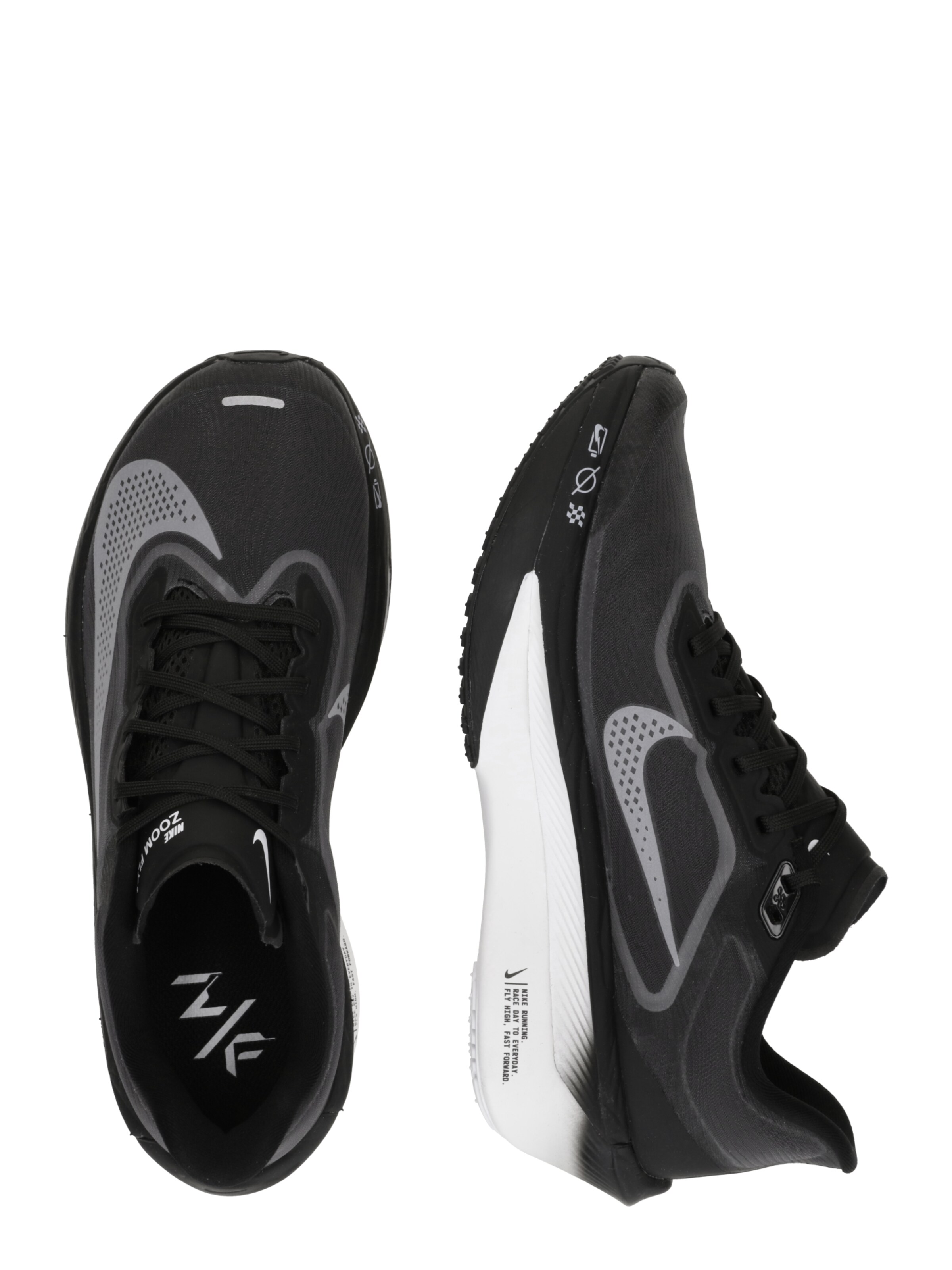 melns NIKE Skriešanas apavi 'Zoom Fly 6'