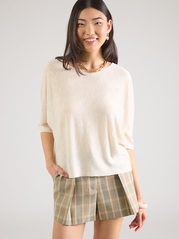 COMMA Svetr – béžová: přední strana