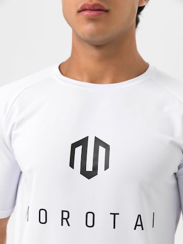 MOROTAI Shirt 'CORPORATE BASIC' in Weiß