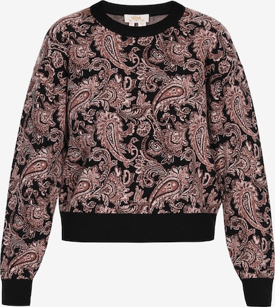 usha FESTIVAL Neulepaita värissä ecru / ruskea / musta, Tuotenäkymä