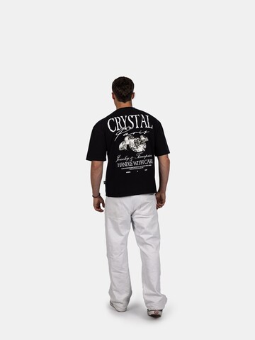 Crystal Paris Shirt 'Dias' in Black
