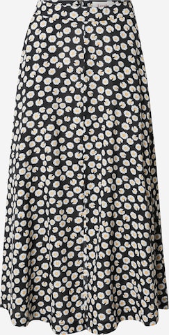 Louche Skirt 'EDIE' in Black: front