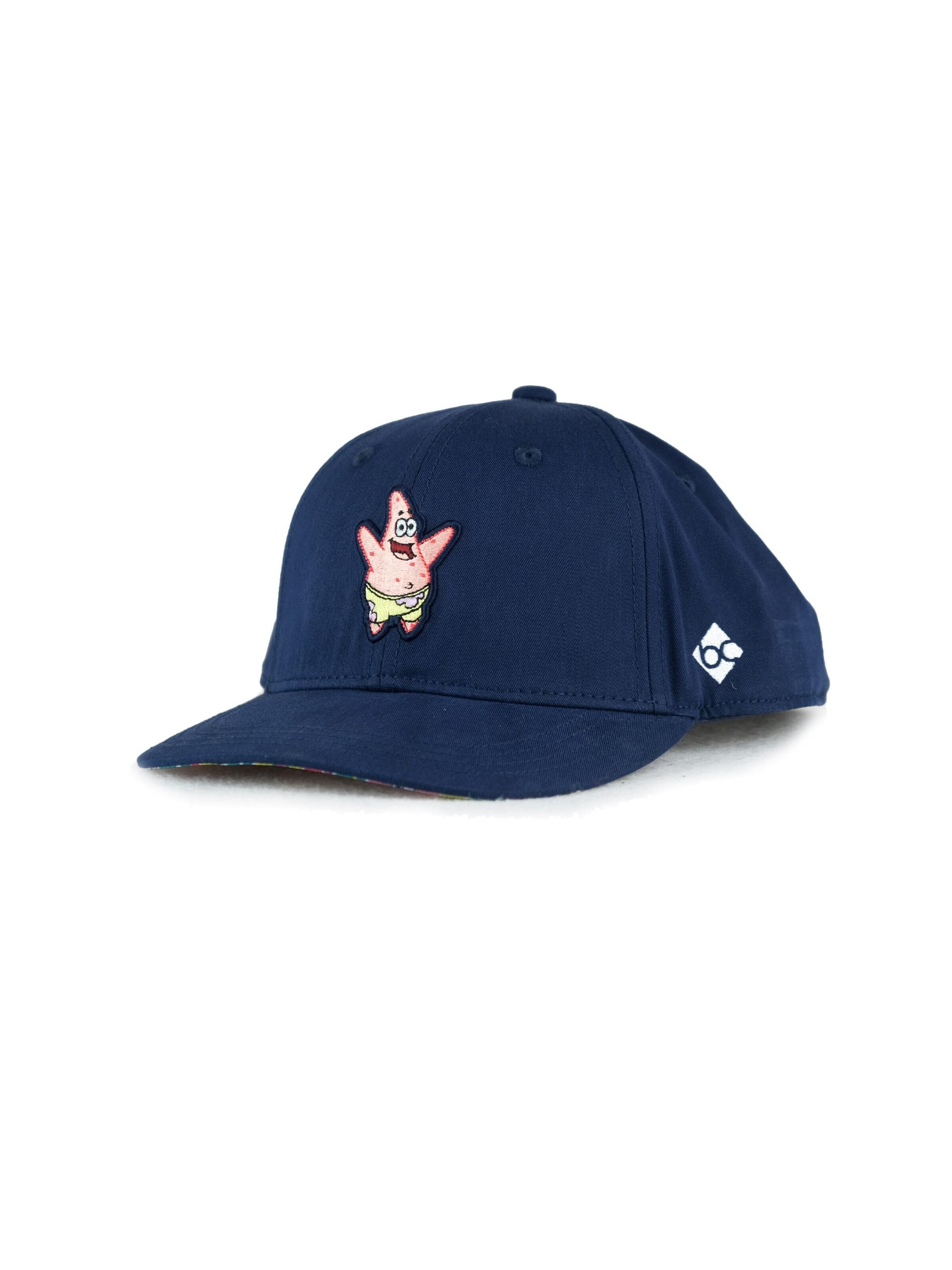 Bavarian Caps Cap 'Cap "Spongebob: Patrick" - dunkelblau (Halfcurved)' in Blue: front