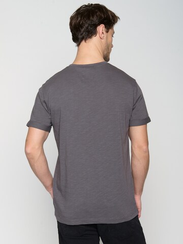 GREENBOMB Shirt 'Bike Front Stamp' in Grey
