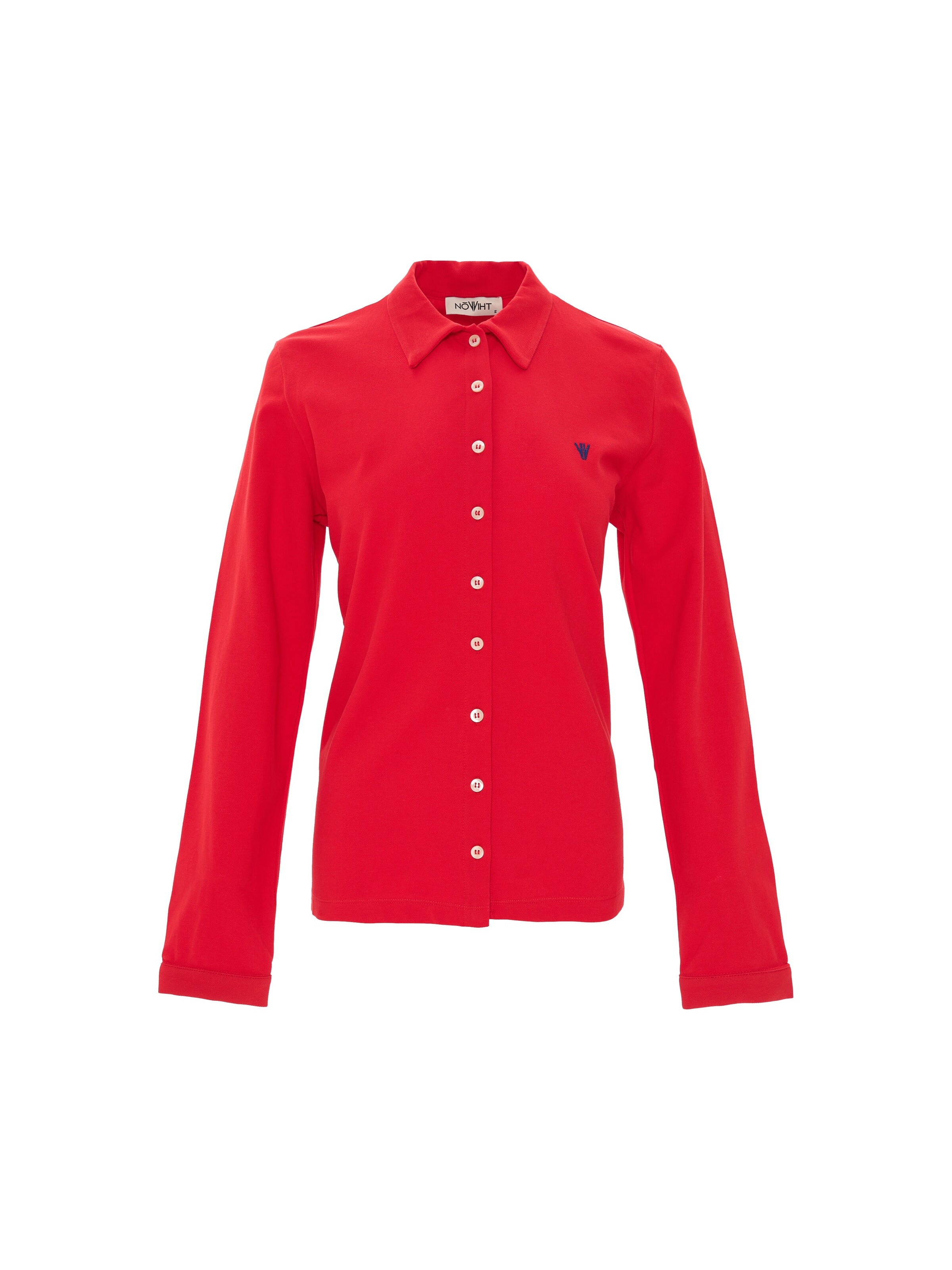 NOWIHT - Blusa 'Vivienne' en rojo: frente