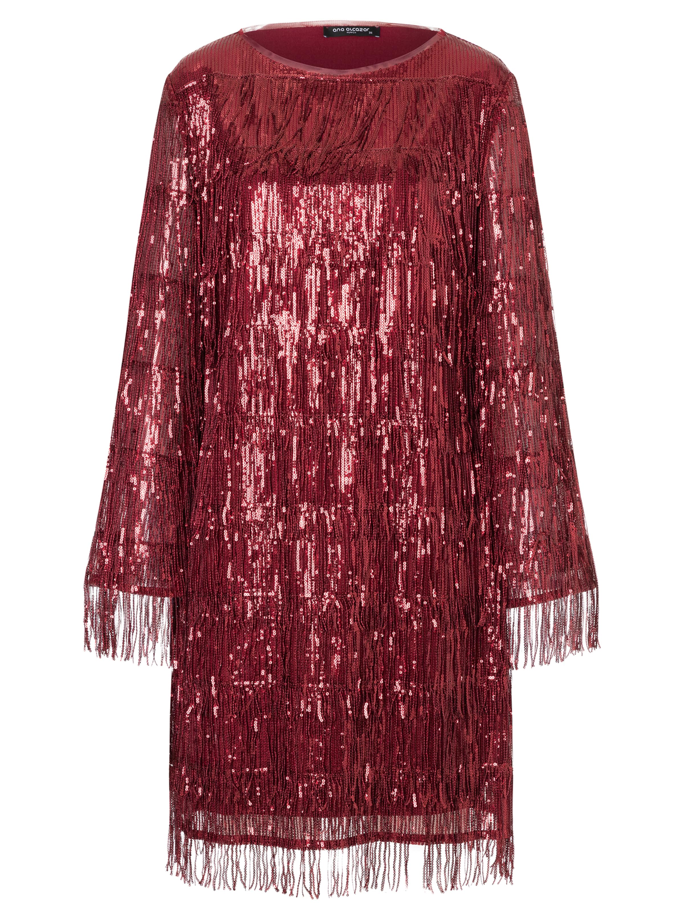 Ana Alcazar Avondjurk in Rood: voorkant