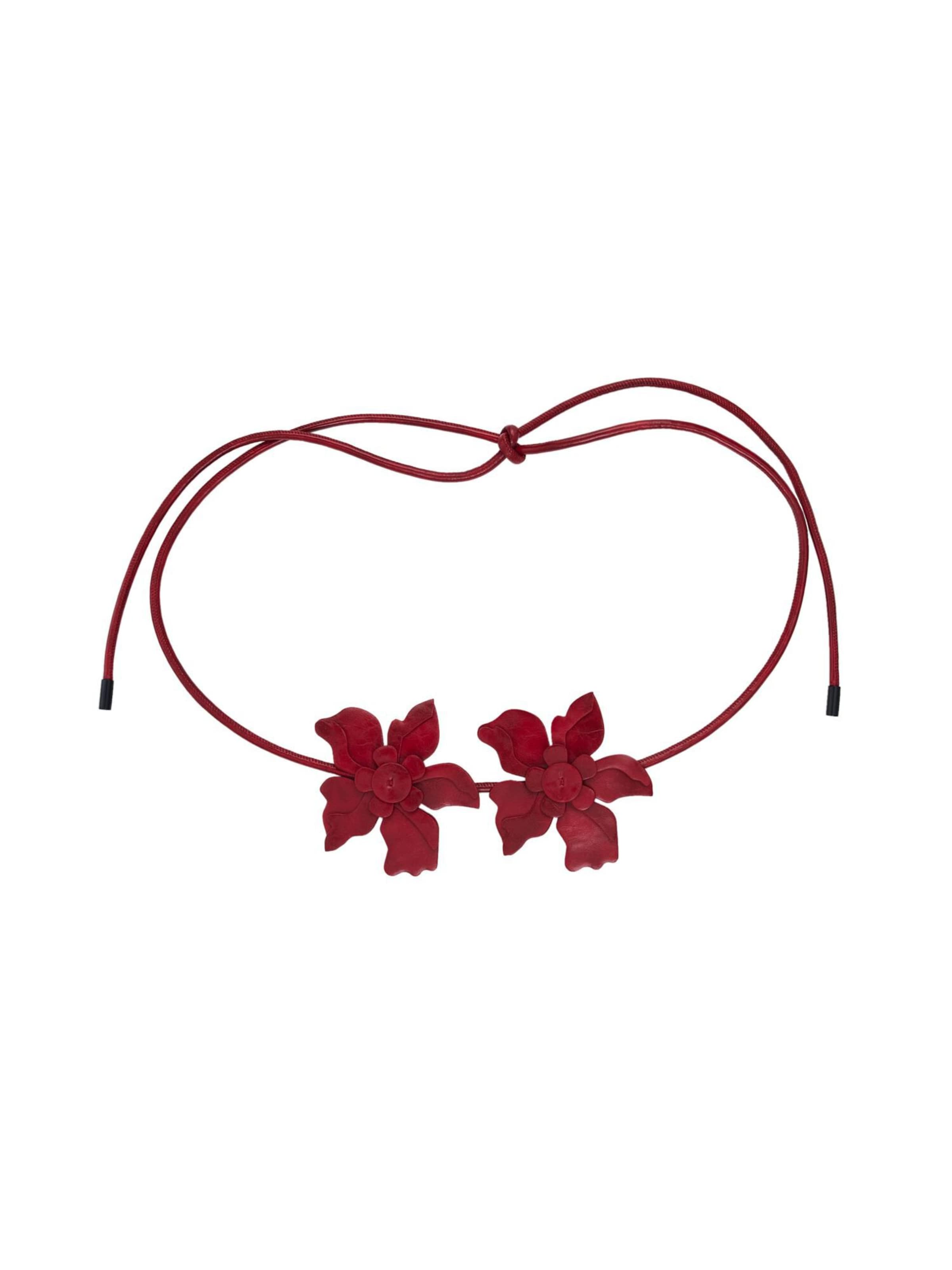 Desigual Belt in Red: front