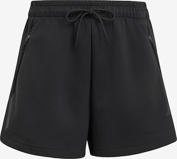ADIDAS SPORTSWEAR Loosefit Urheiluhousut 'Z.N.E.' värissä musta: etupuoli