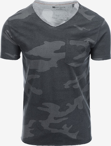Ombre T-Shirt 'S1616' in Grau: predná strana