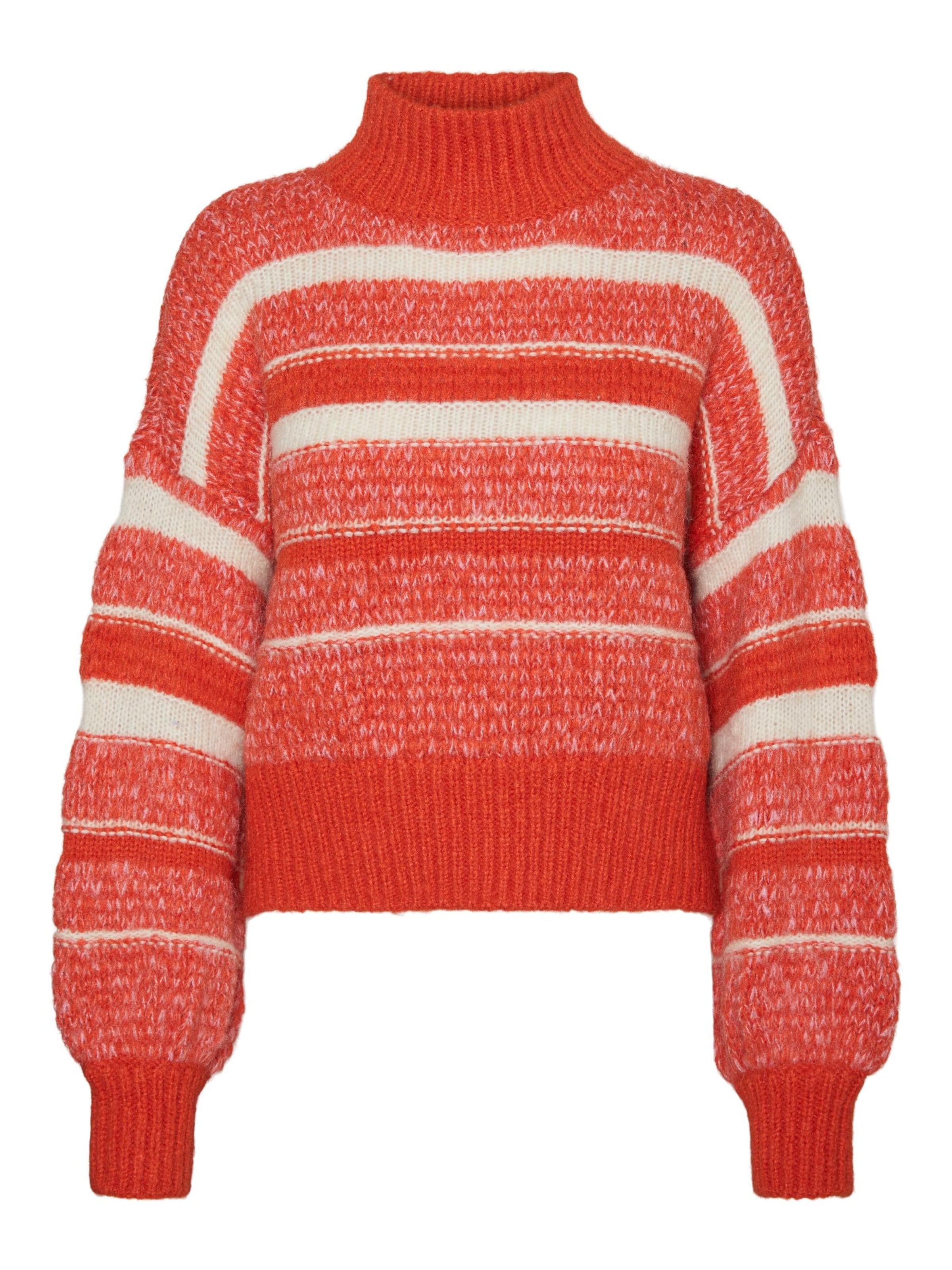 VERO MODA Sweater 'KAMMA' in XS in Beige / Orange, Item view