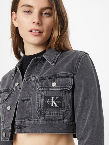 Calvin Klein Jeans Kevad-sügisjope, värv must