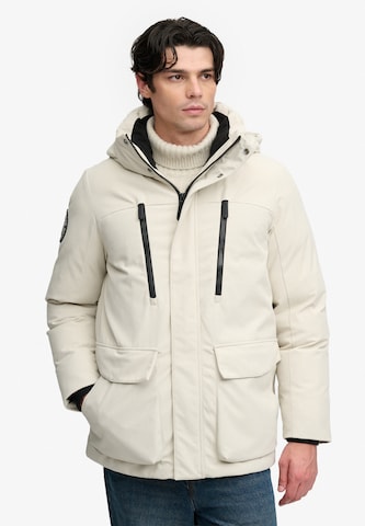 Superdry & Co Winter Jacket 'City' in White: front
