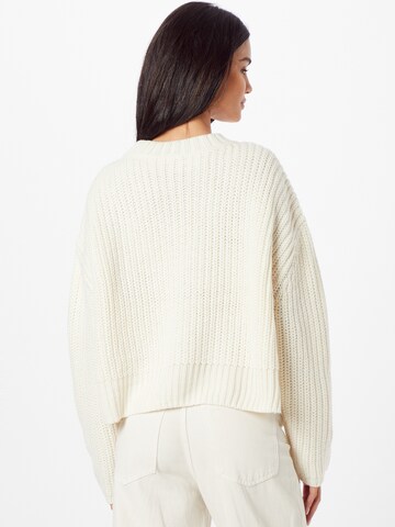 Pull-over Urban Classics en blanc