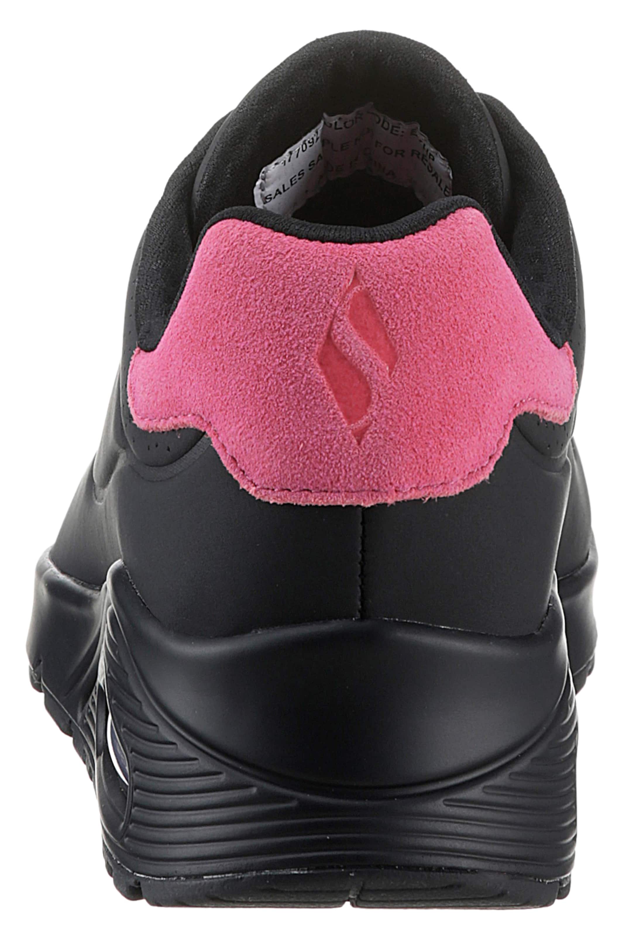 SKECHERS Σνίκερ χαμηλό 'Uno' σε μαύρο