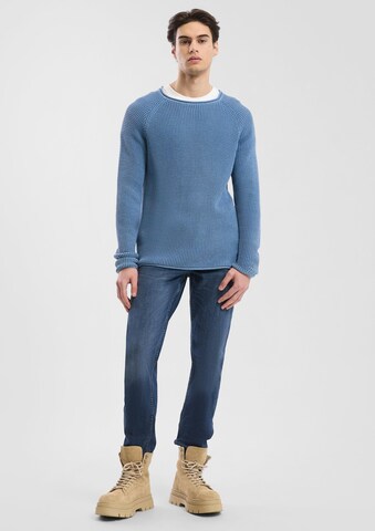 Pull-over QS en bleu