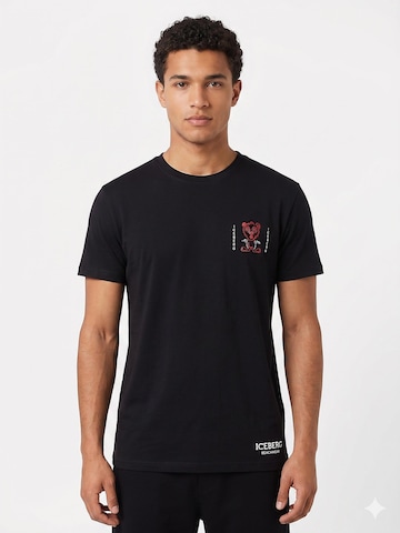 ICEBERG Shirt in Black: front