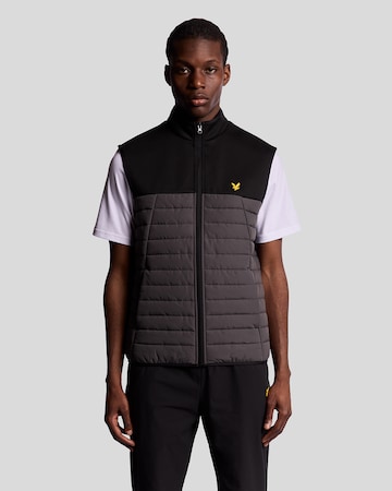 Lyle & Scott Bodywarmer in Zwart: voorkant