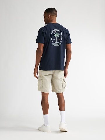 Petrol Industries Regular Cargo Pants in White