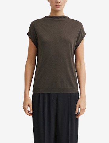 T-shirt COMMA en marron