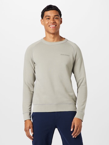 Dockers Sweatshirt in Grey: front