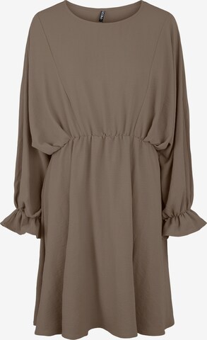 Robe 'Flore' PIECES en marron : devant