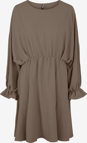 PIECES Dress 'Flore' in Brown: front