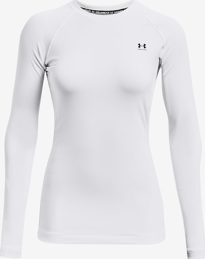 UNDER ARMOUR Functioneel shirt 'Authentics' in de kleur Zwart / Wit, Productweergave